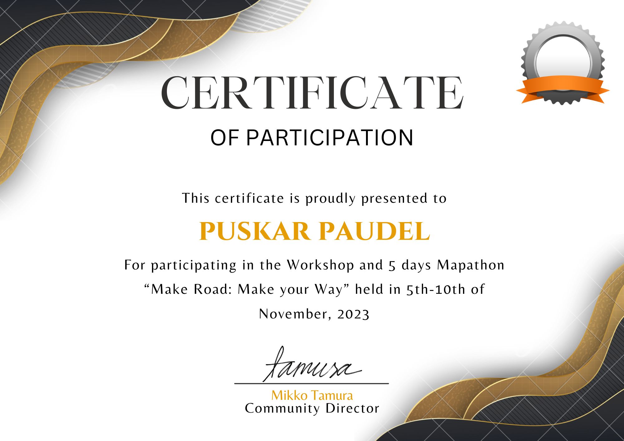 R Certificate